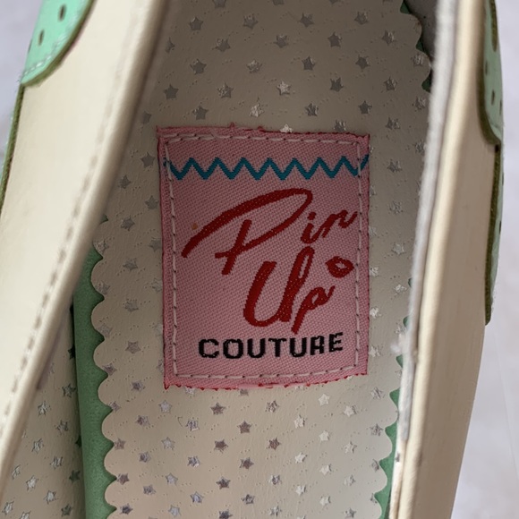 Mint cream PIN UP COUTURE shoes Wiggle-17 - Picture 8 of 16